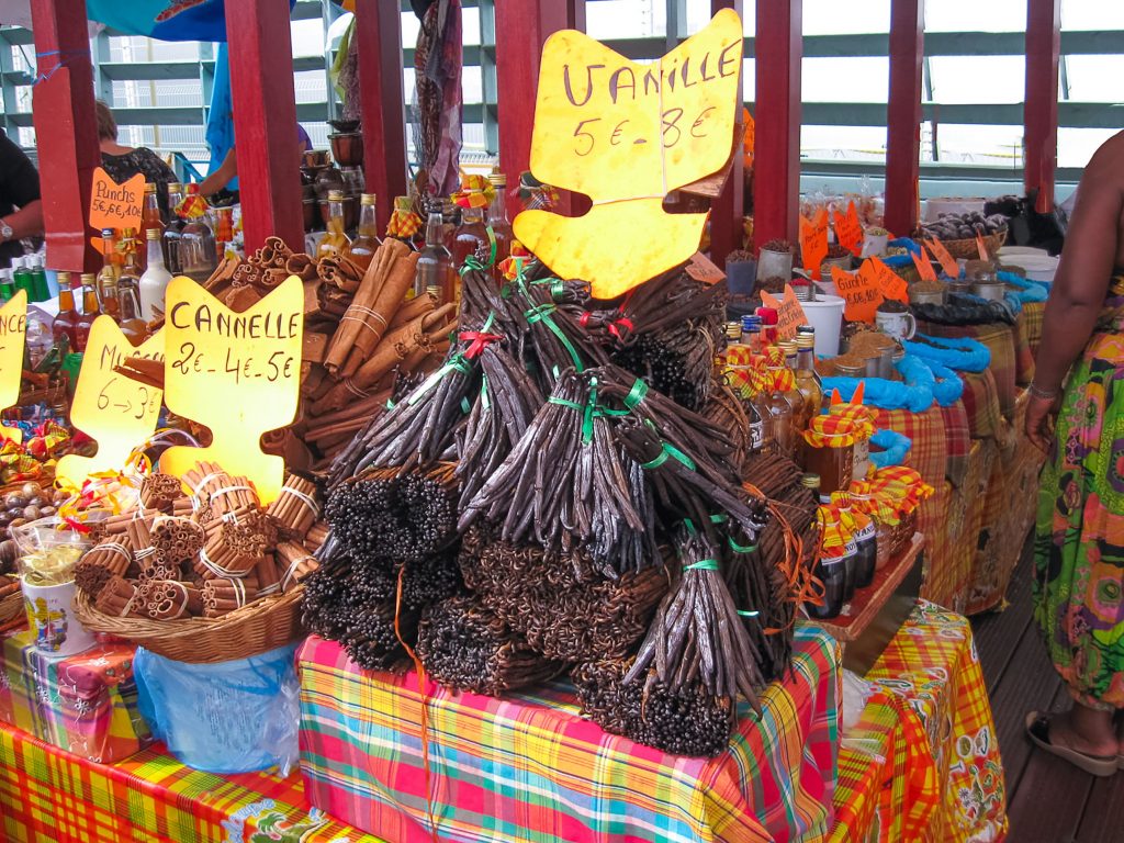 activité commerciale en Guadeloupe
