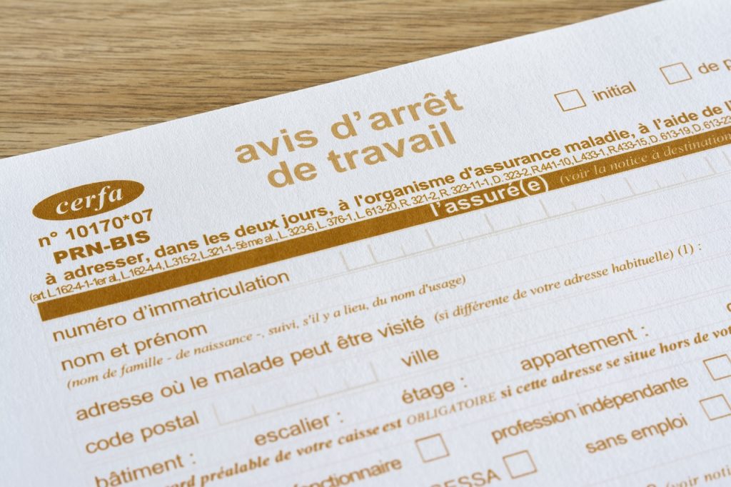 Arrêt de travail Actu