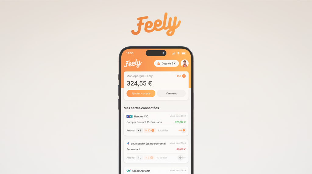 Feely Application épargne gamification