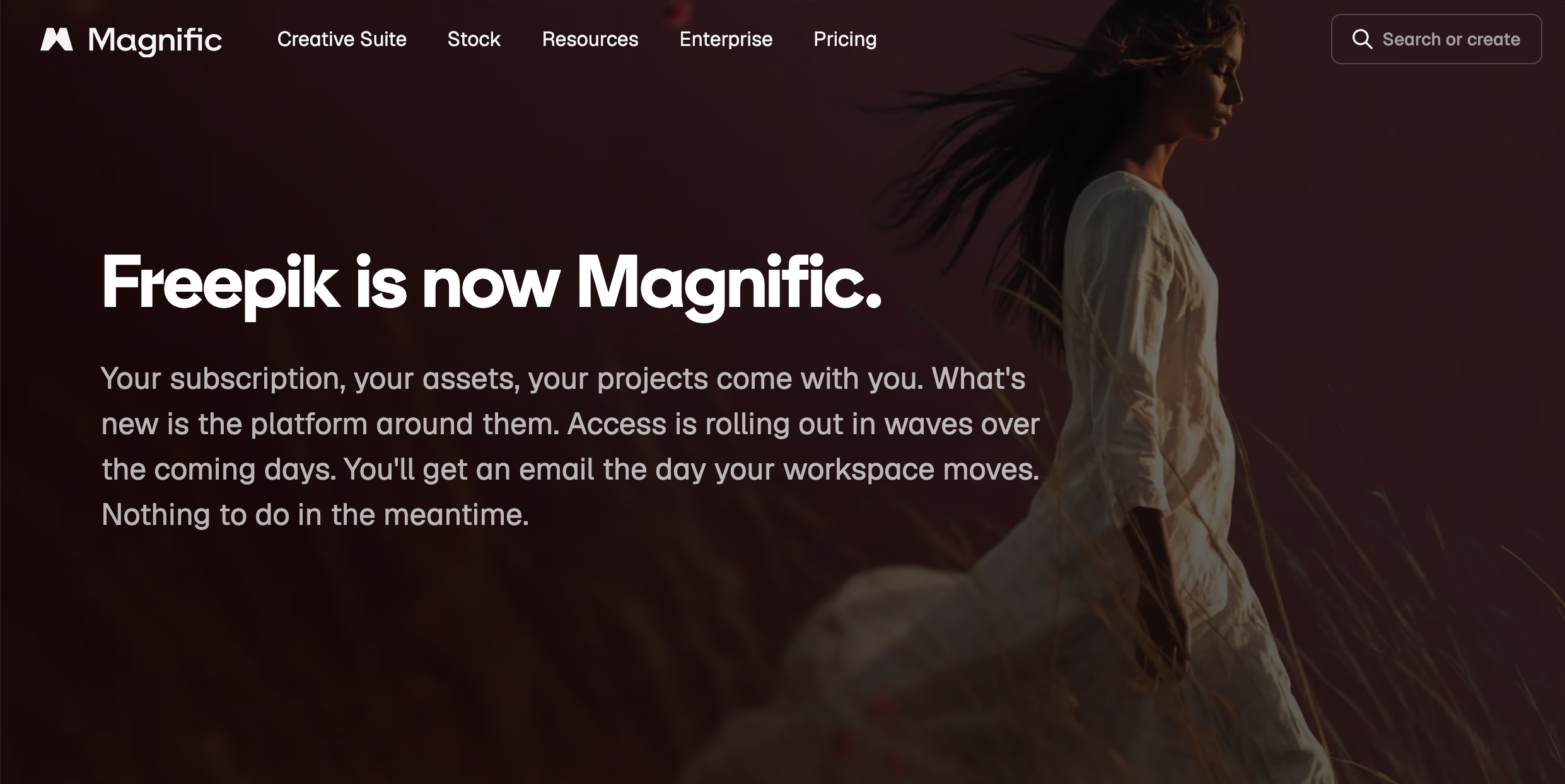 Freepik devient Magnific